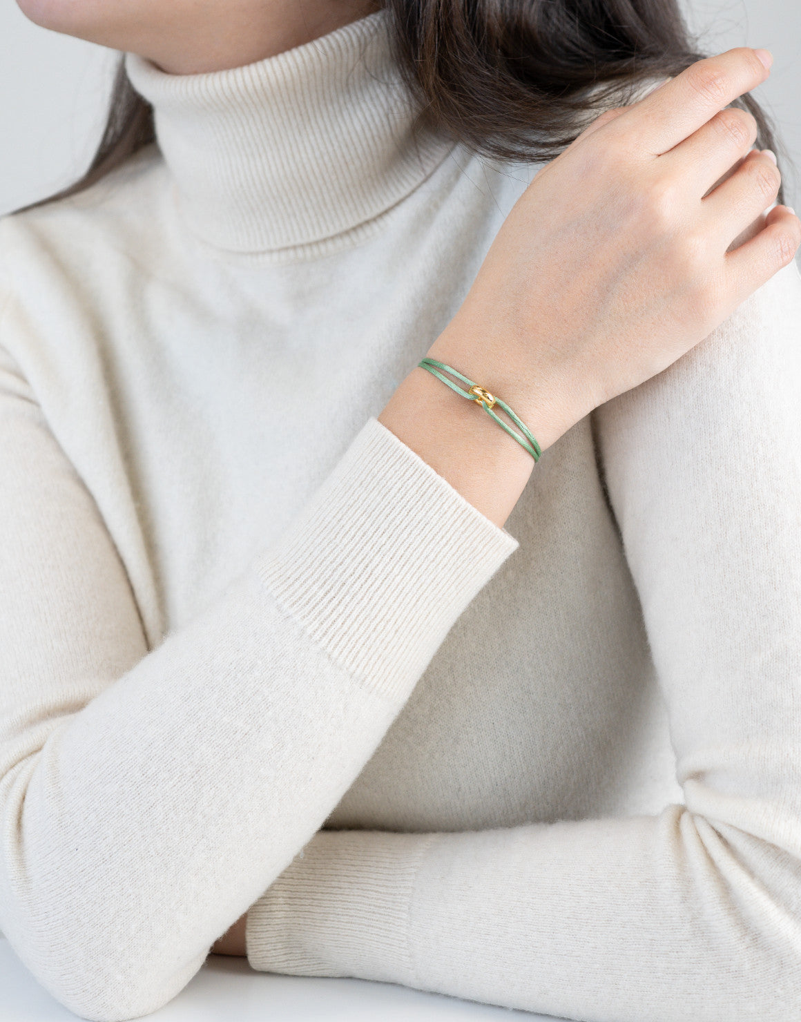 Mini Golden Soho Cord Bracelet