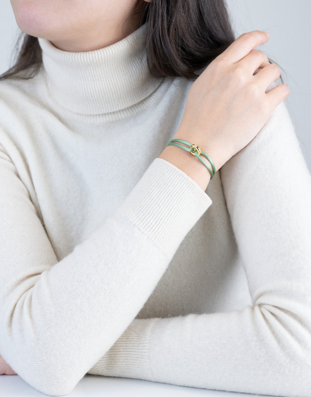 Golden Soho Diamond Cord Bracelet