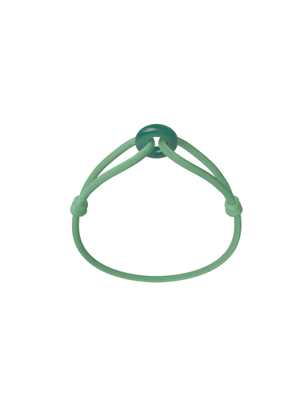 Green Soho Cord Bracelet