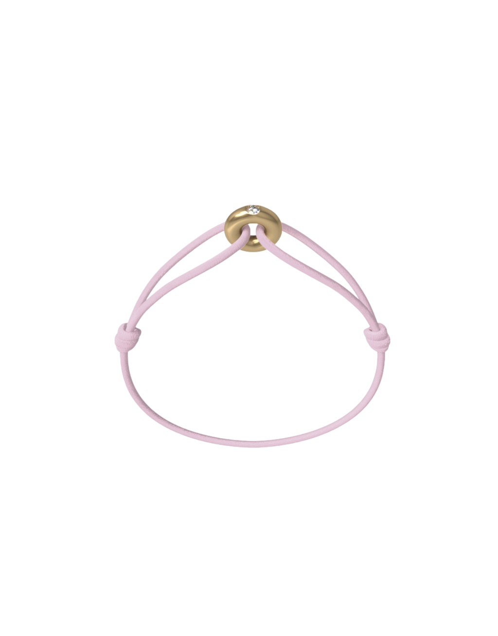 Mini Golden Soho Diamond Cord Bracelet