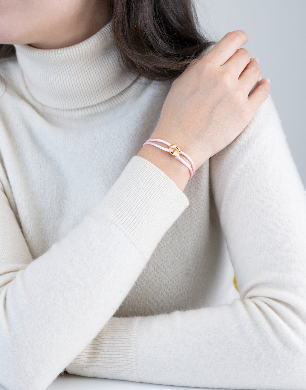 Golden Soho Diamond Cord Bracelet