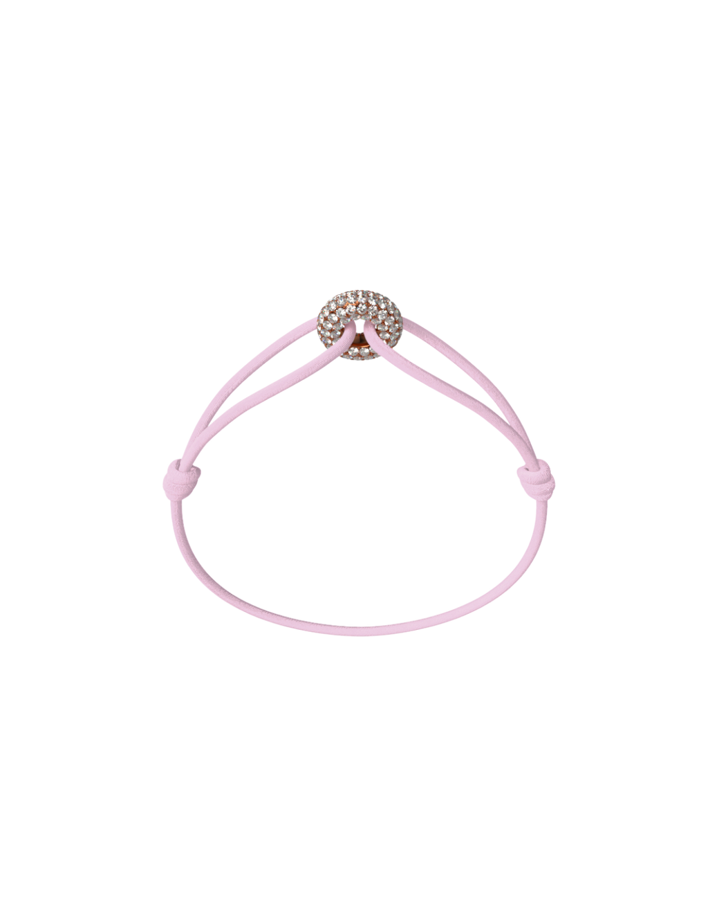 Mini Rose Soho Pavé Cord Bracelet