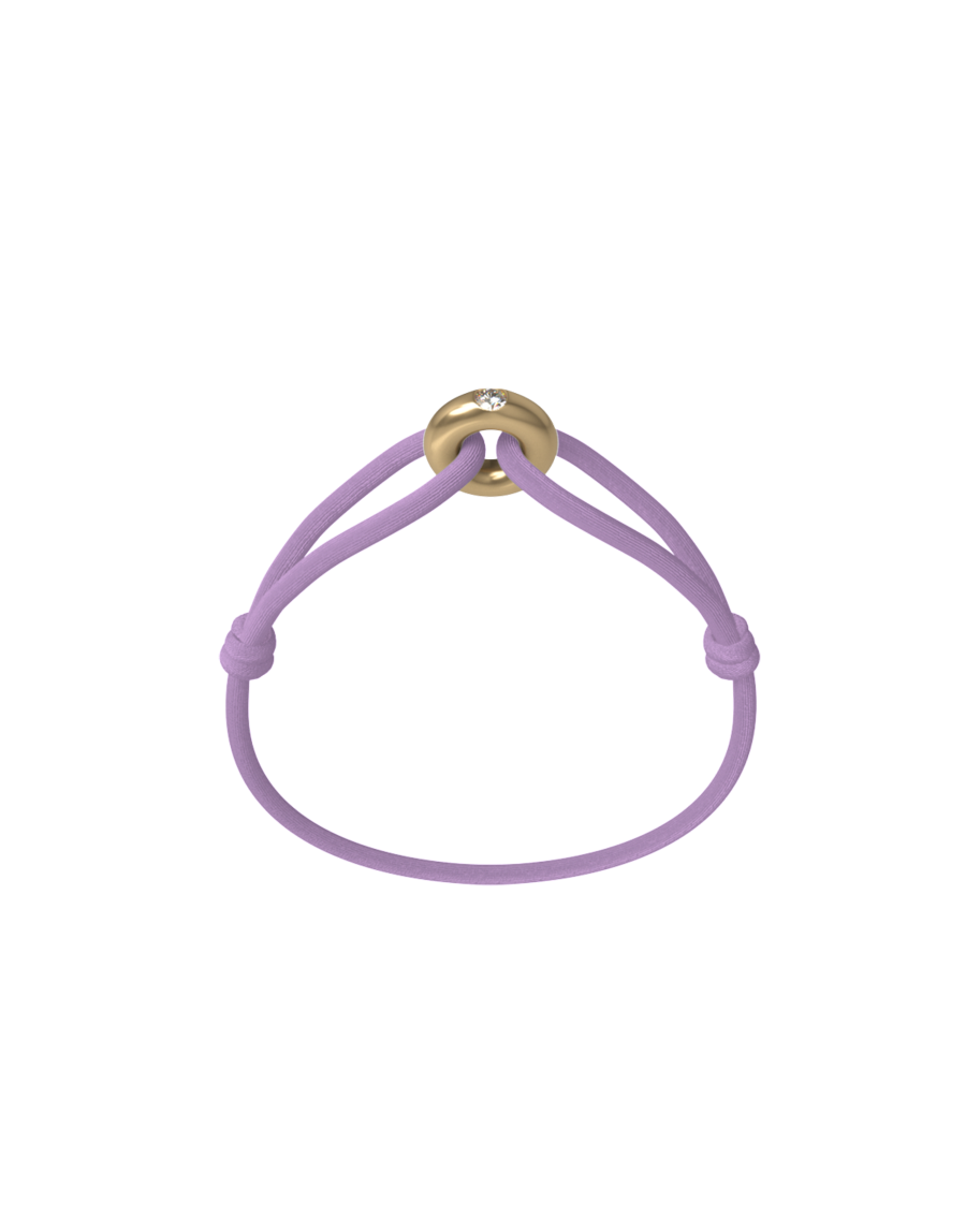 Golden Soho Diamond Cord Bracelet