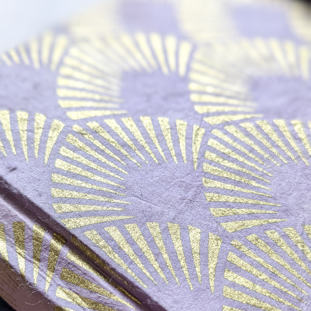 Eco Friendly Recycled Paper Notebook – A5 Fair Trade Journal with Closure