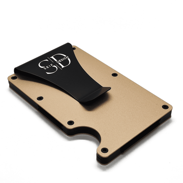 Lite Metal Cardholder - Secure & Eco-Friendly Aluminum Wallet by Seif Design at www.brixbailey.com