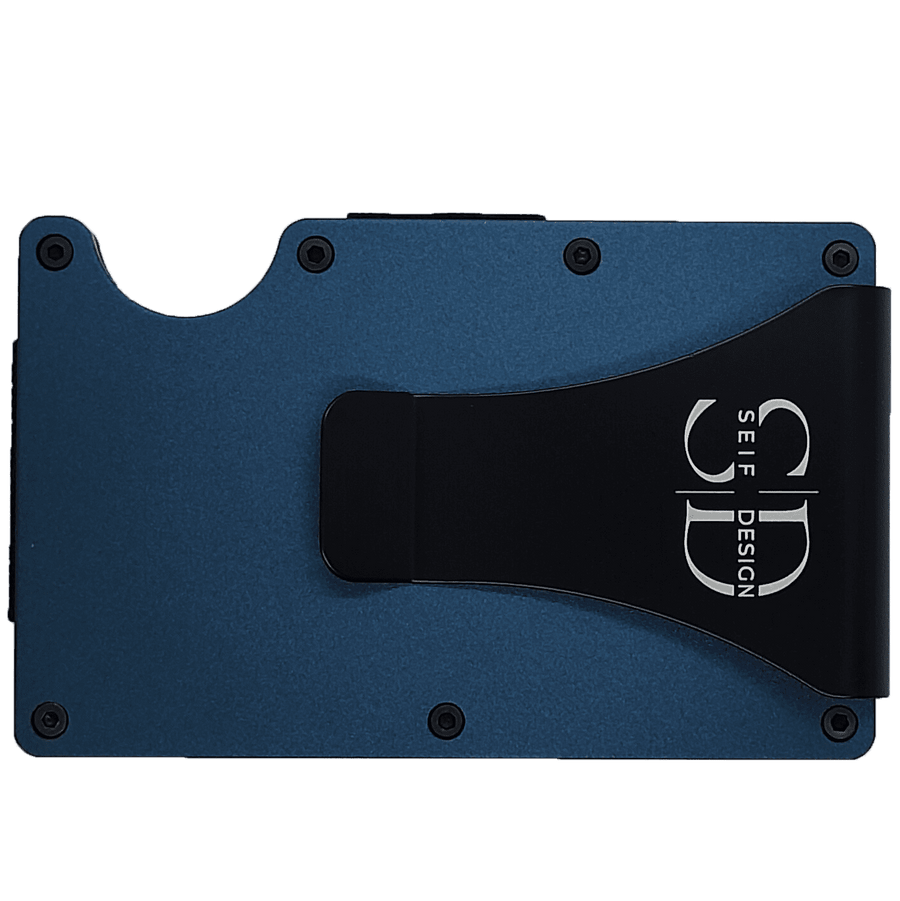 Lite Blue - Card Holder with RFID Blocking