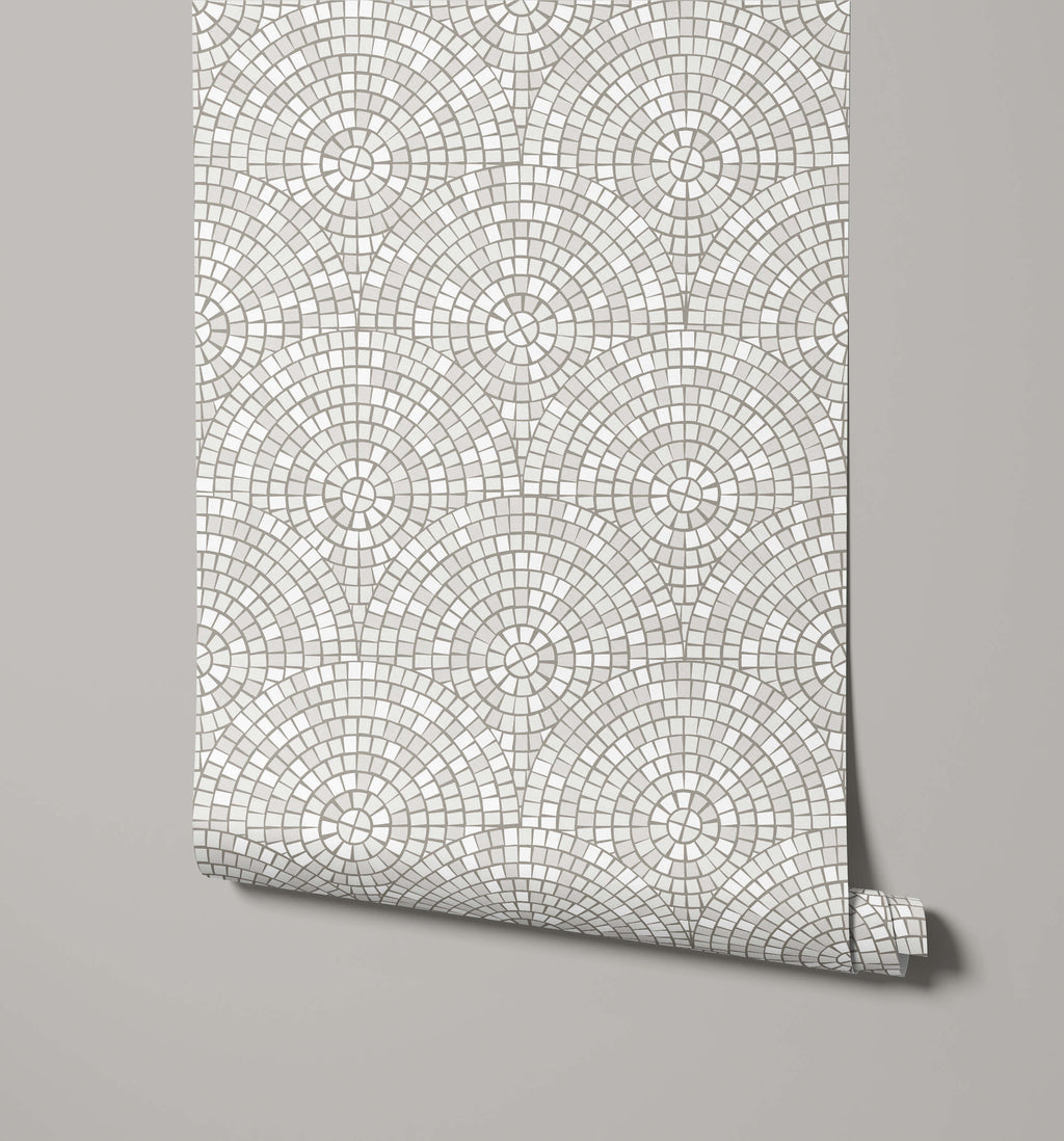 Loff Mosaic Tile Wallpaper