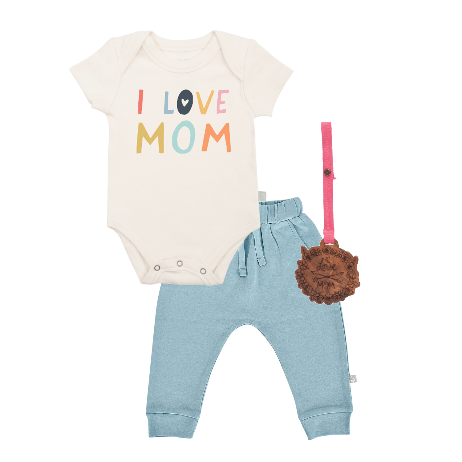Love Mom 3 Piece Gift Set for Baby