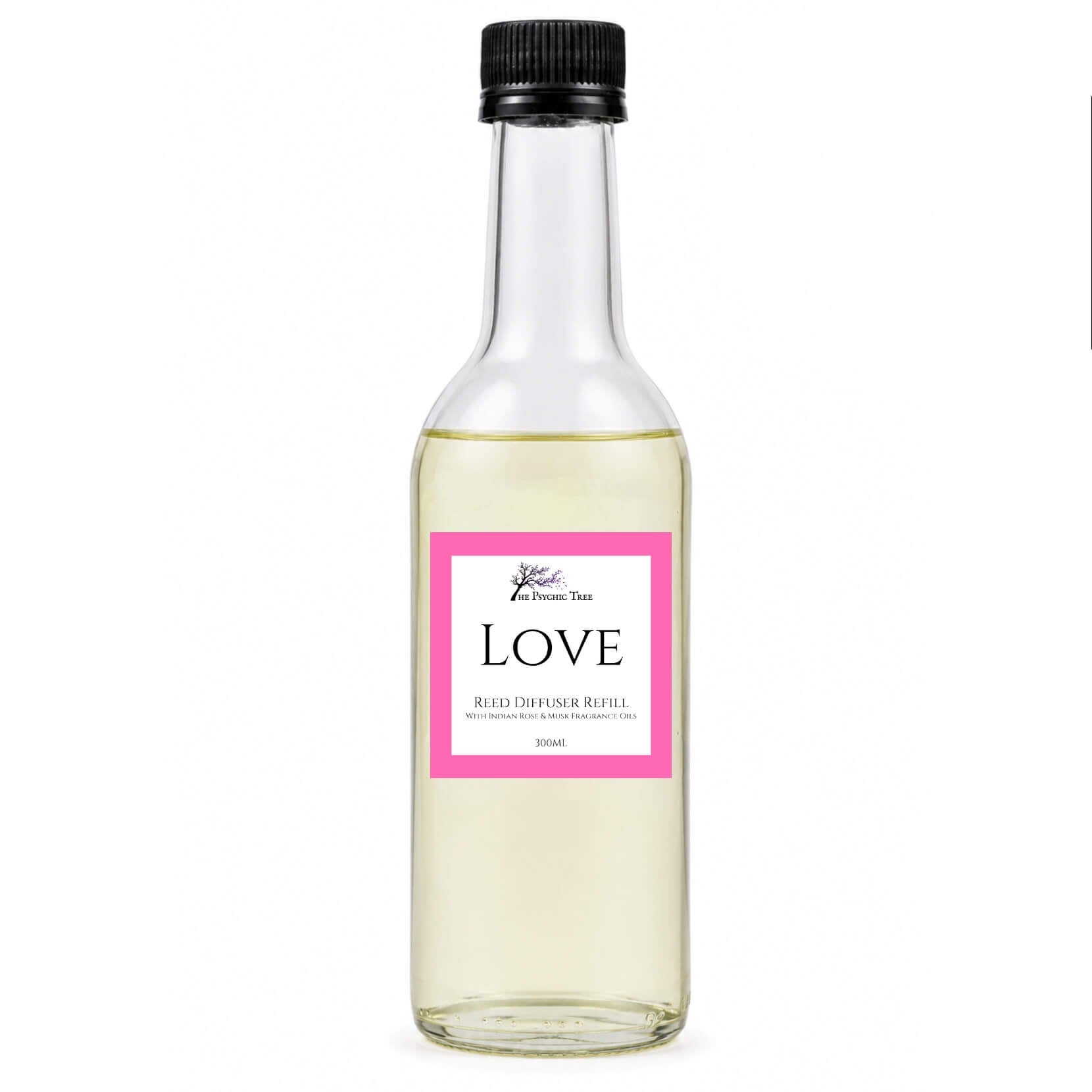 Love Crystal Infused Reed Diffuser with Rose Quartz
