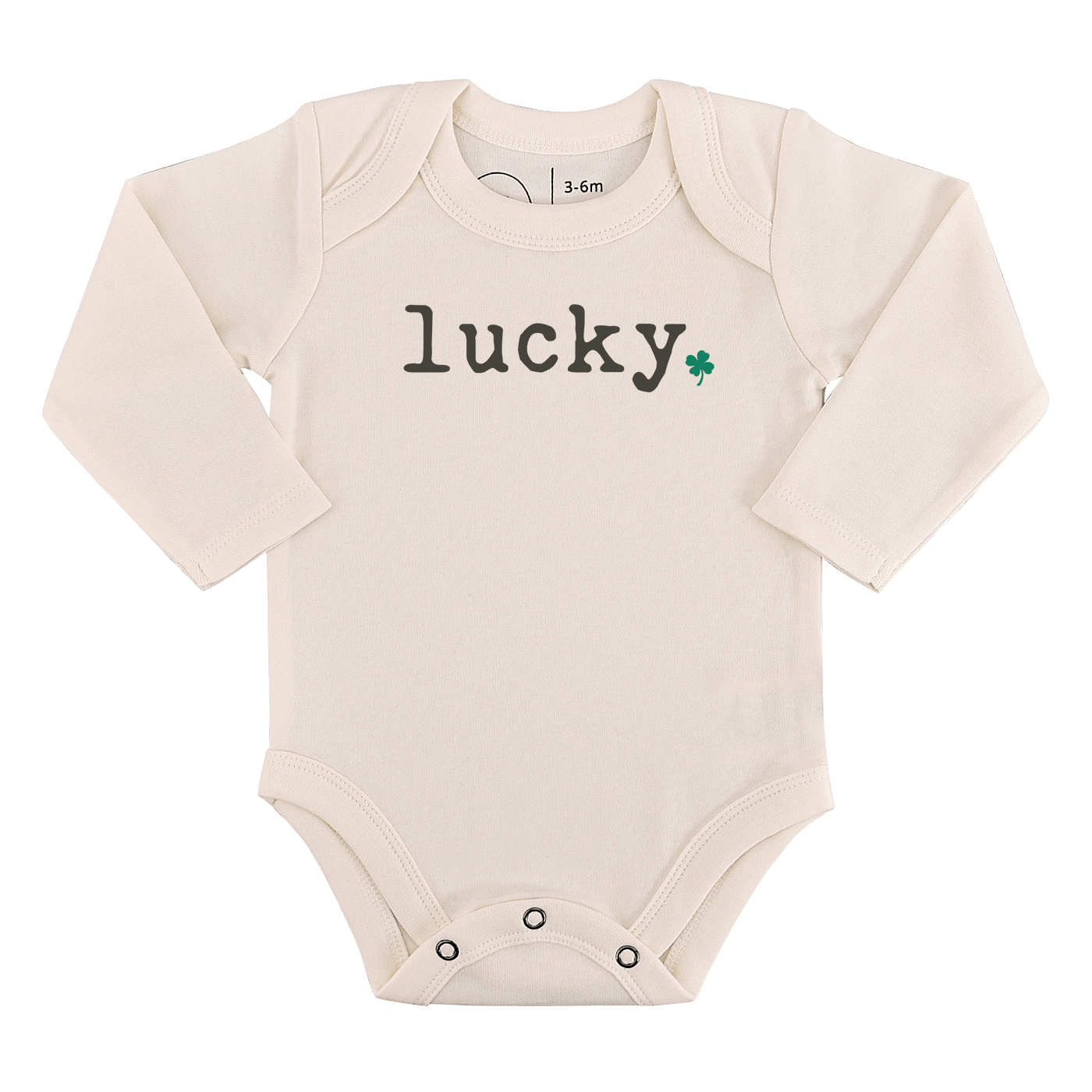 Long Sleeve Graphic Bodysuit Lucky