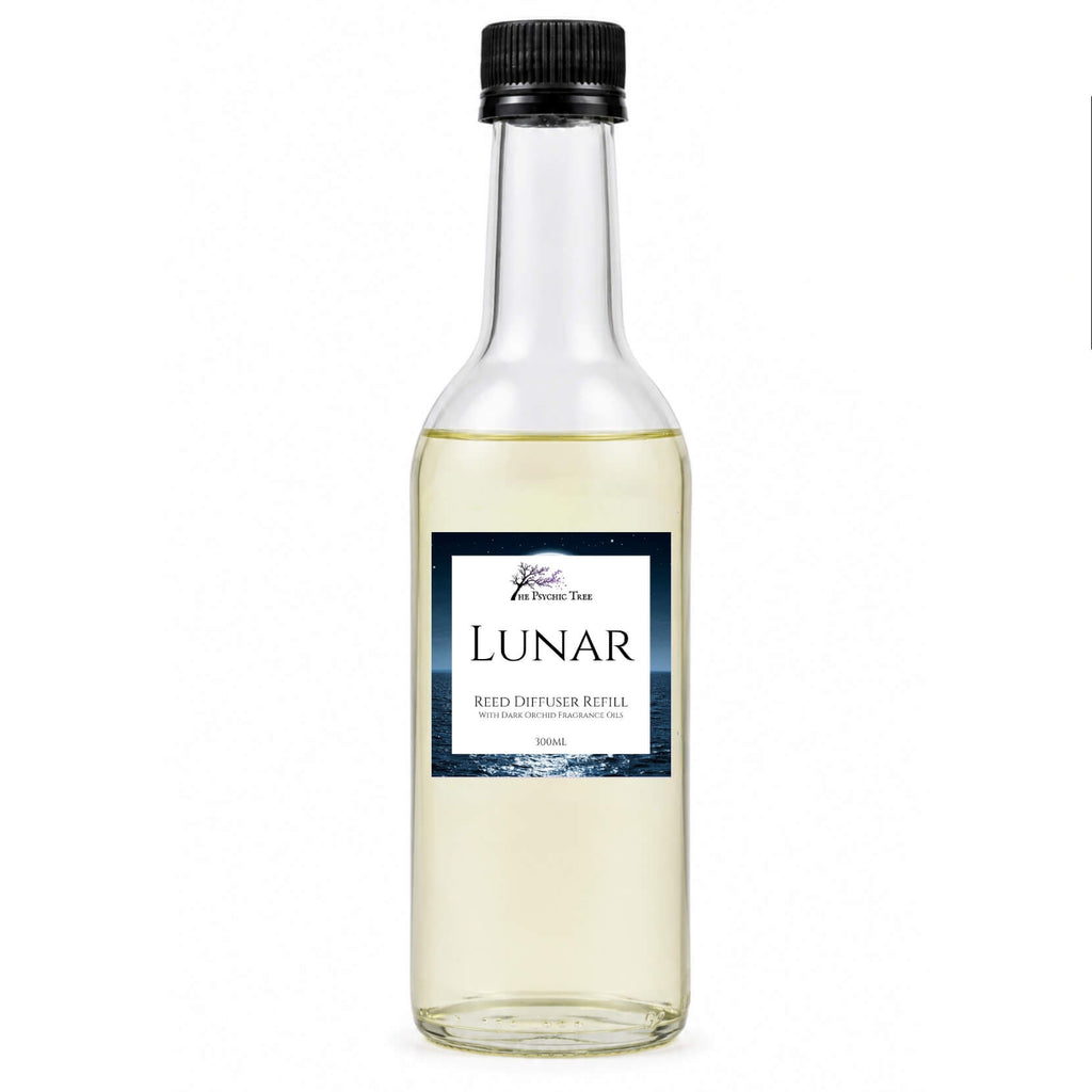 Lunar Crystal Infused Reed Diffuser with Moonstone