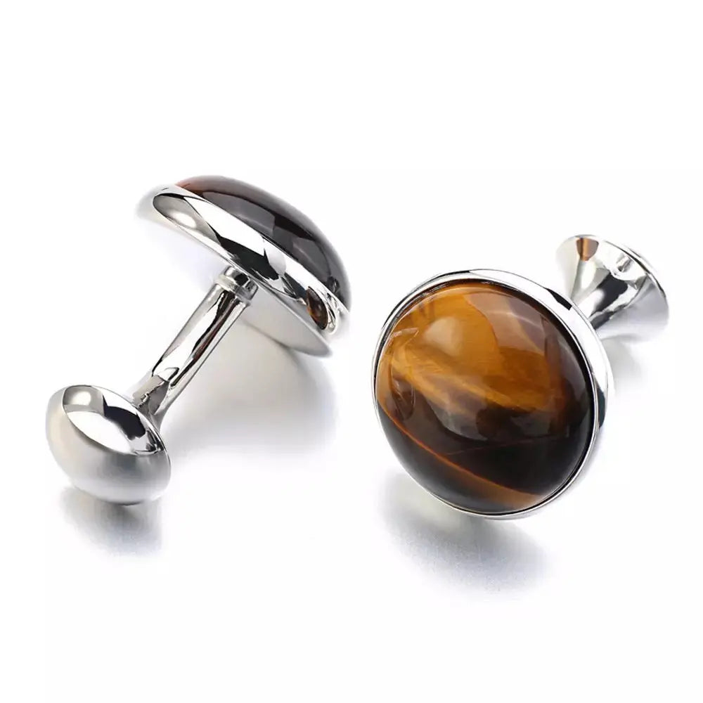 Luxury Tigereye Cufflinks