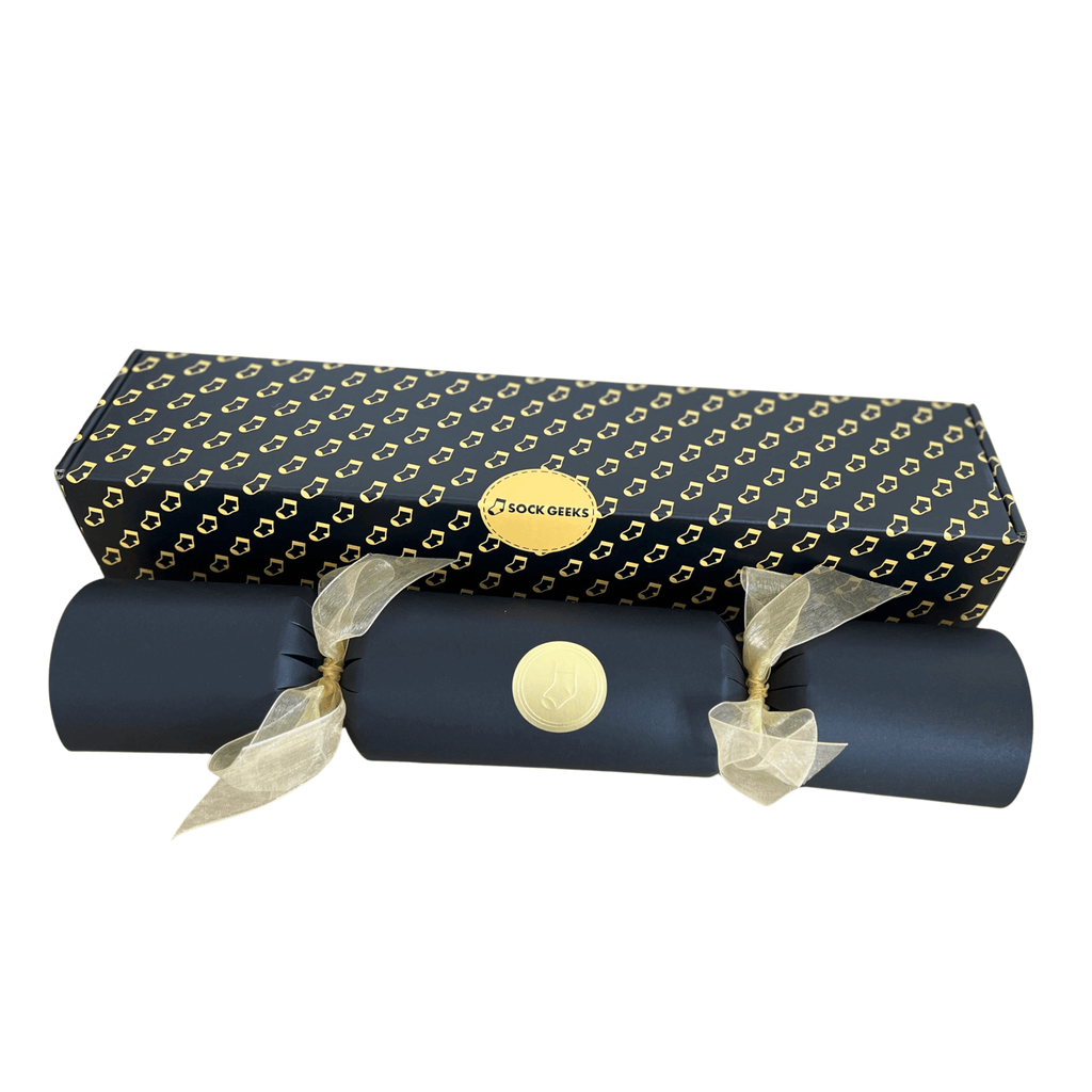Premium Organic Cotton Socks in a Luxury Christmas Cracker