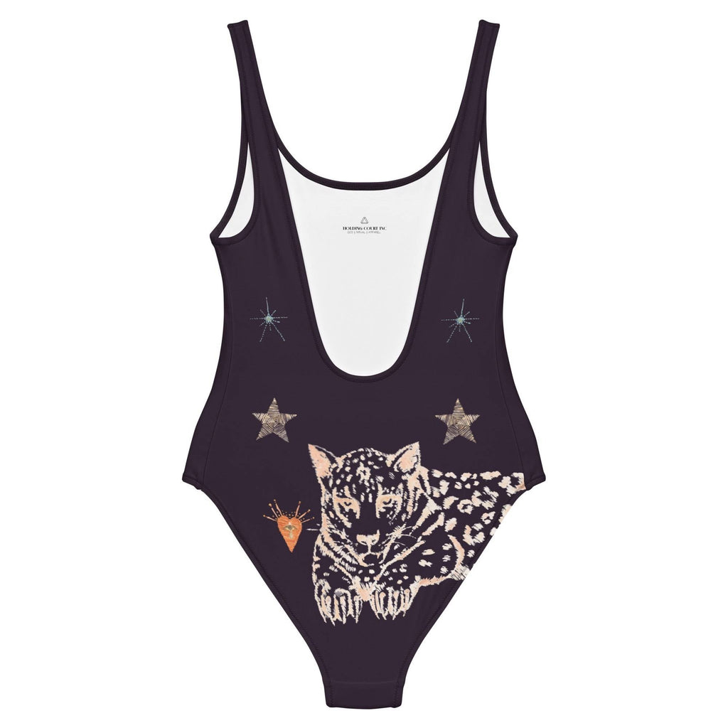 Petra One Piece Swimsuit in Black Jaguar