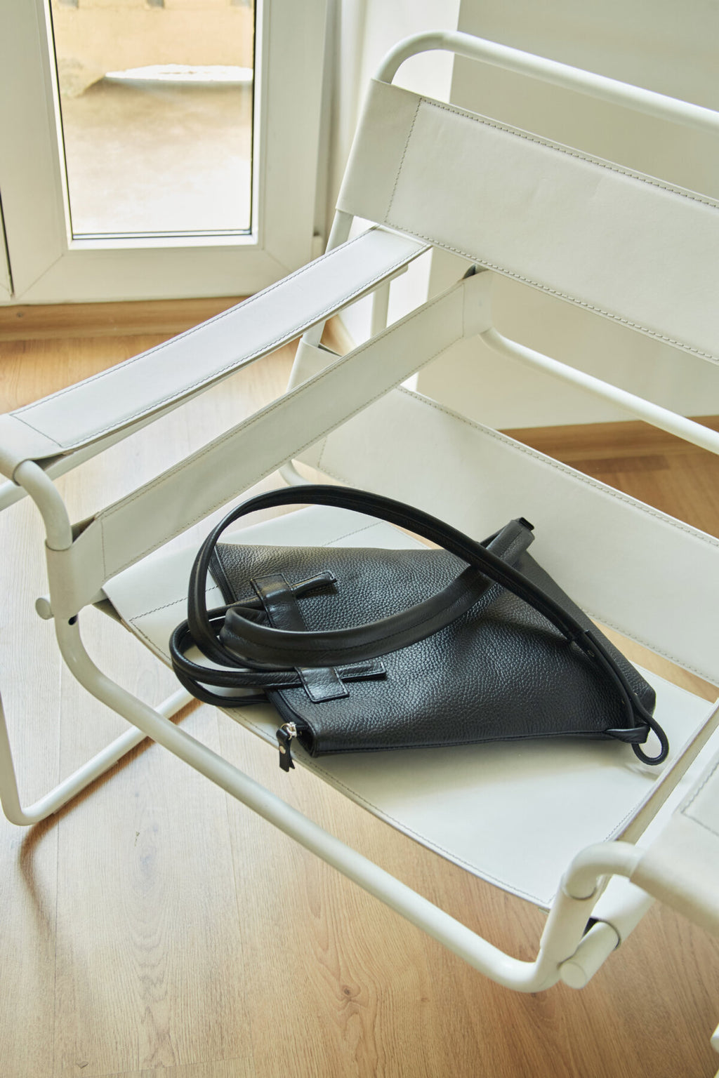 Minimal Leather Backpack ALICE ARM Backpack