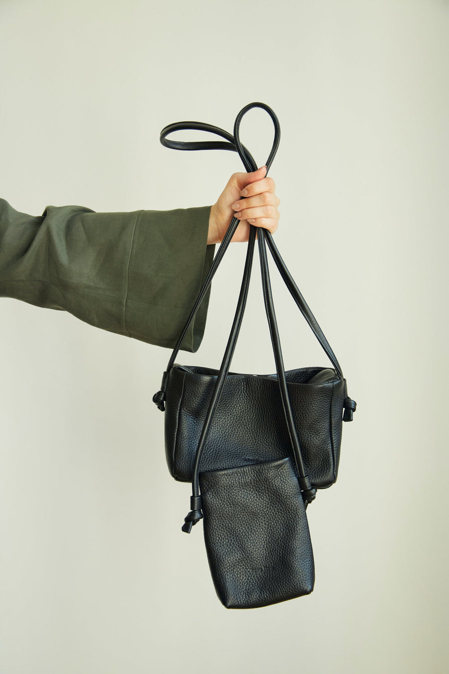 Minimalist Meru Crossbody Bag – Italian Leather & Handcrafted by Lava flow at brixbailey.com