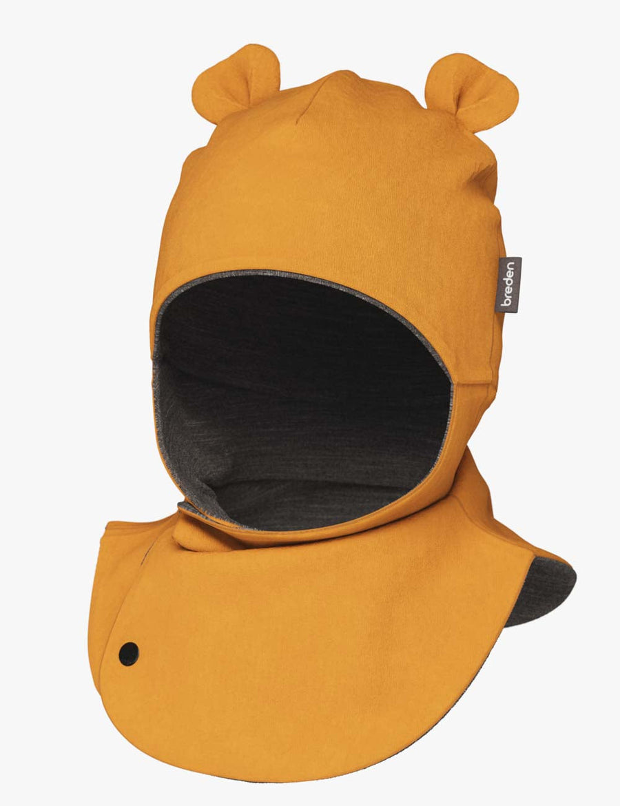 Cute Merino-Lined Baby Balaclava – Hat & Scarf Combo by Breden at brixbailey.com