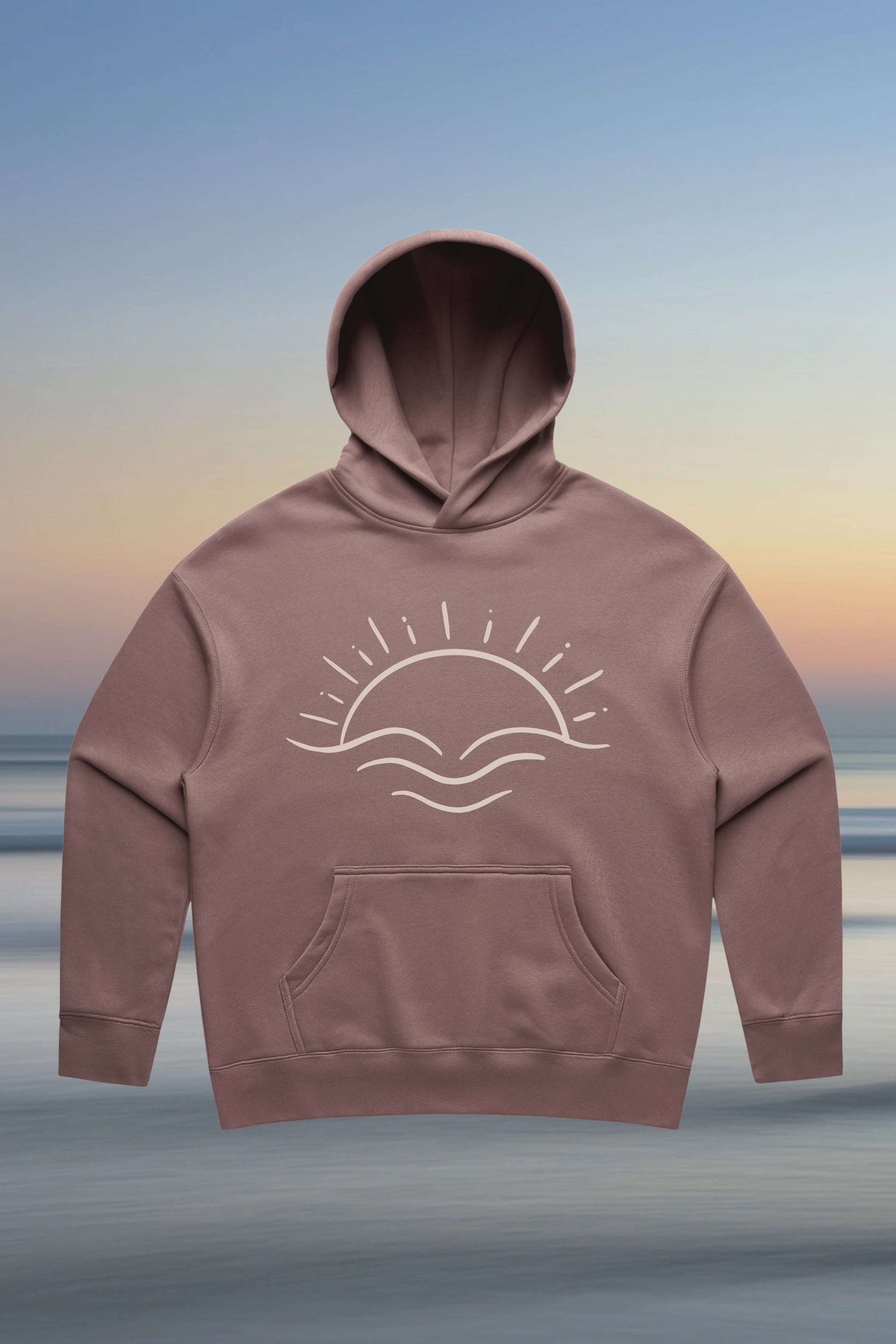 Sustainable Relax Hoodie in Organic Cotton and Recycled Fleece