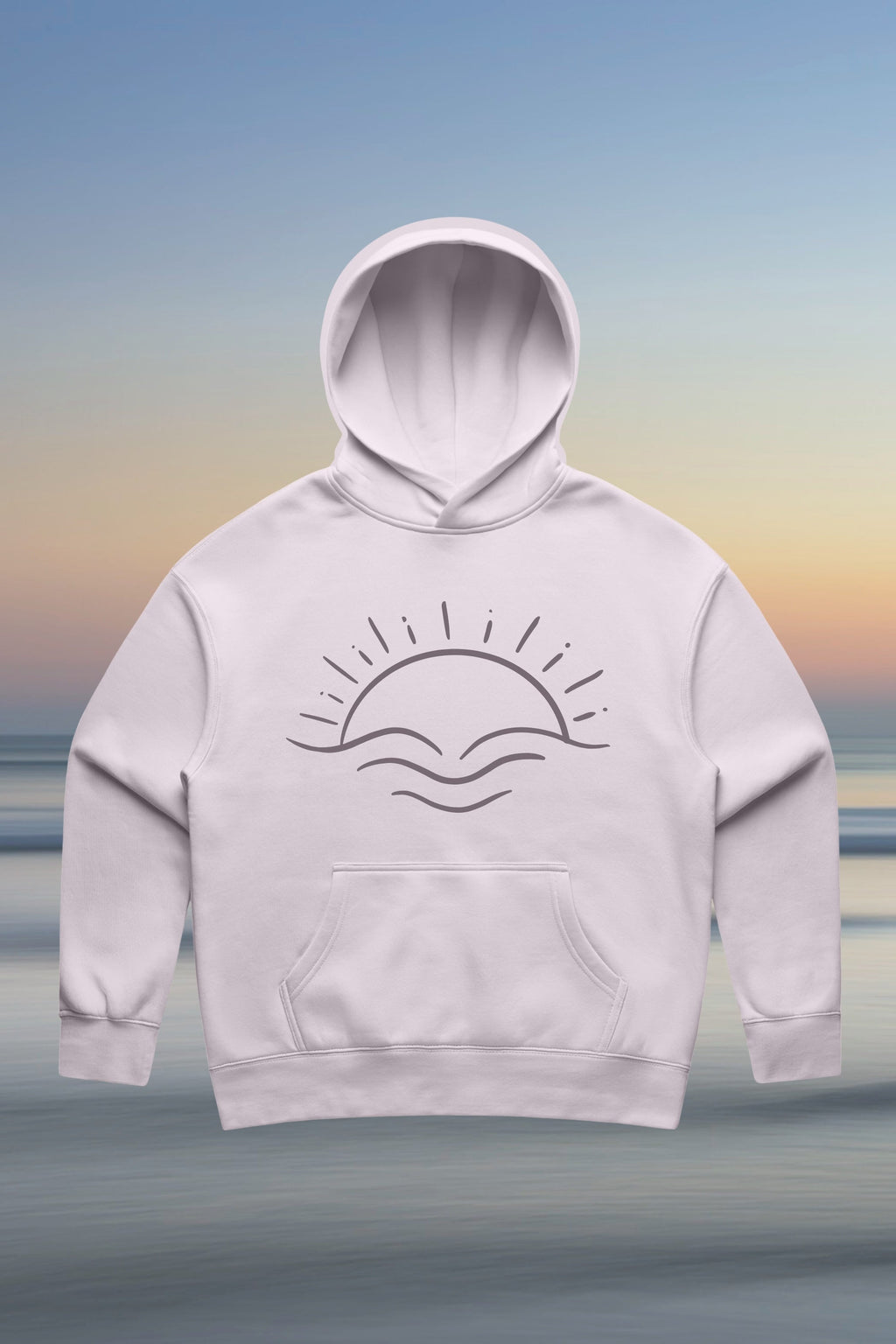 Sustainable Relax Hoodie in Organic Cotton and Recycled Fleece