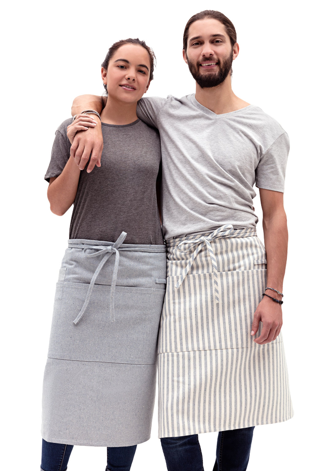 Bistro Apron with Multiple Pockets