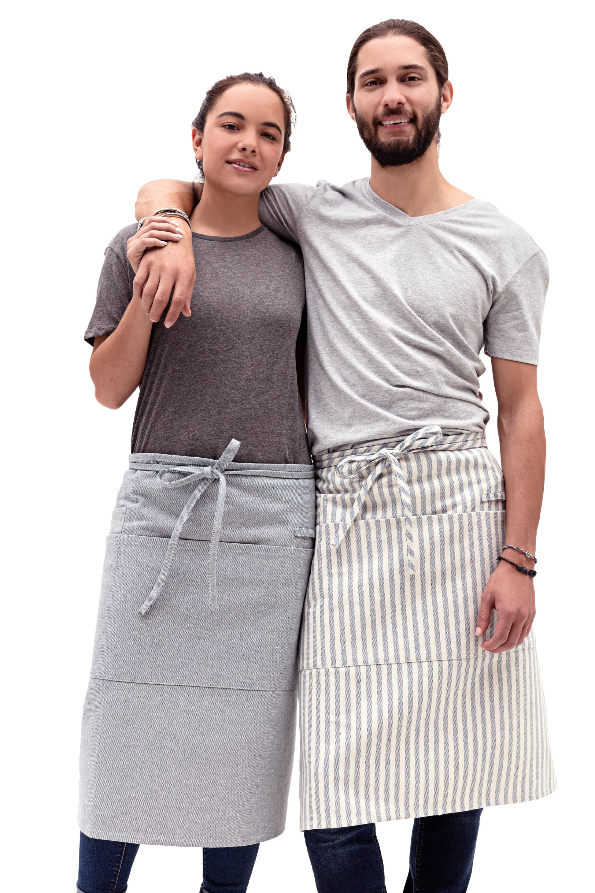 Bistro Apron with Multiple Pockets