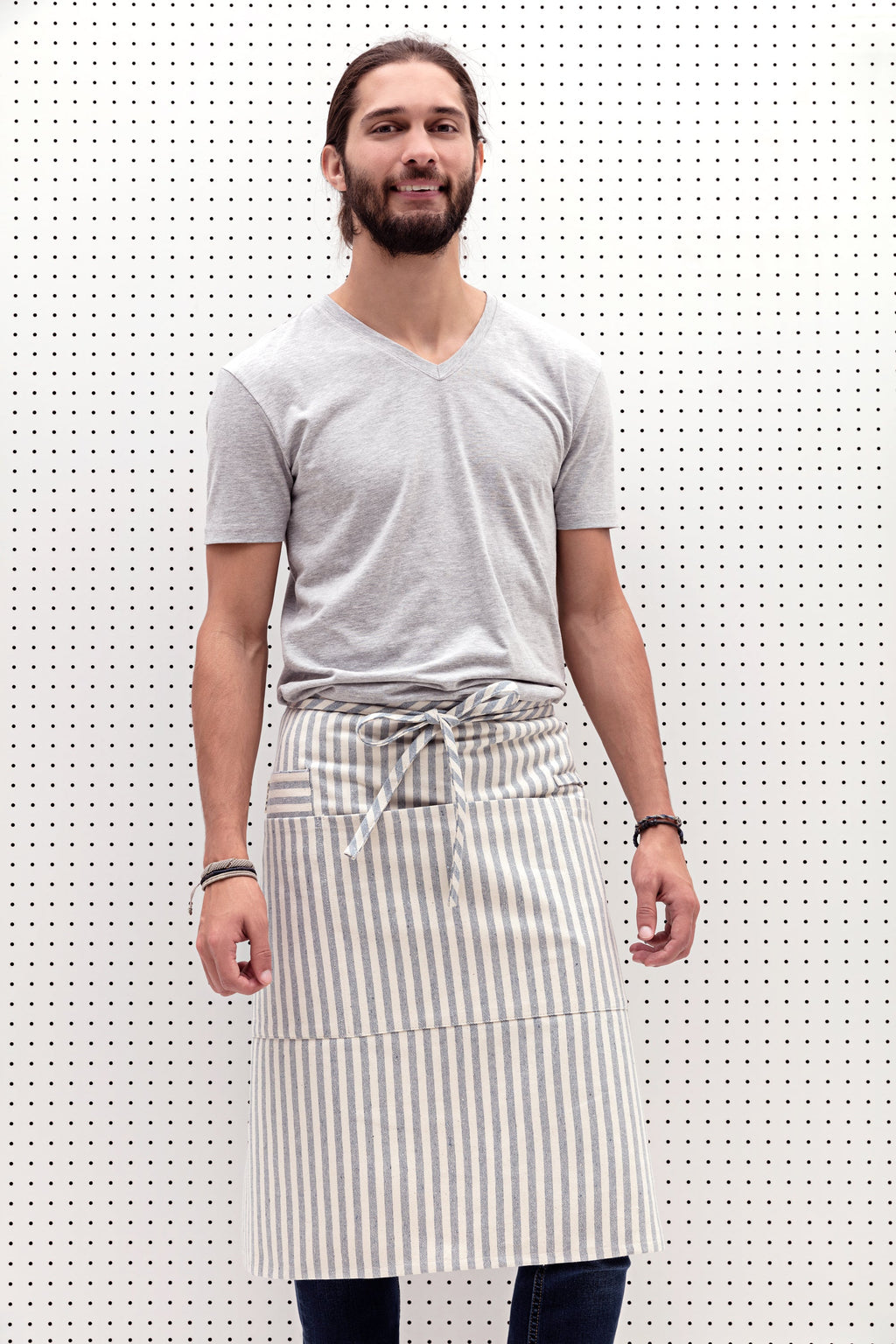 Bistro Apron with Multiple Pockets