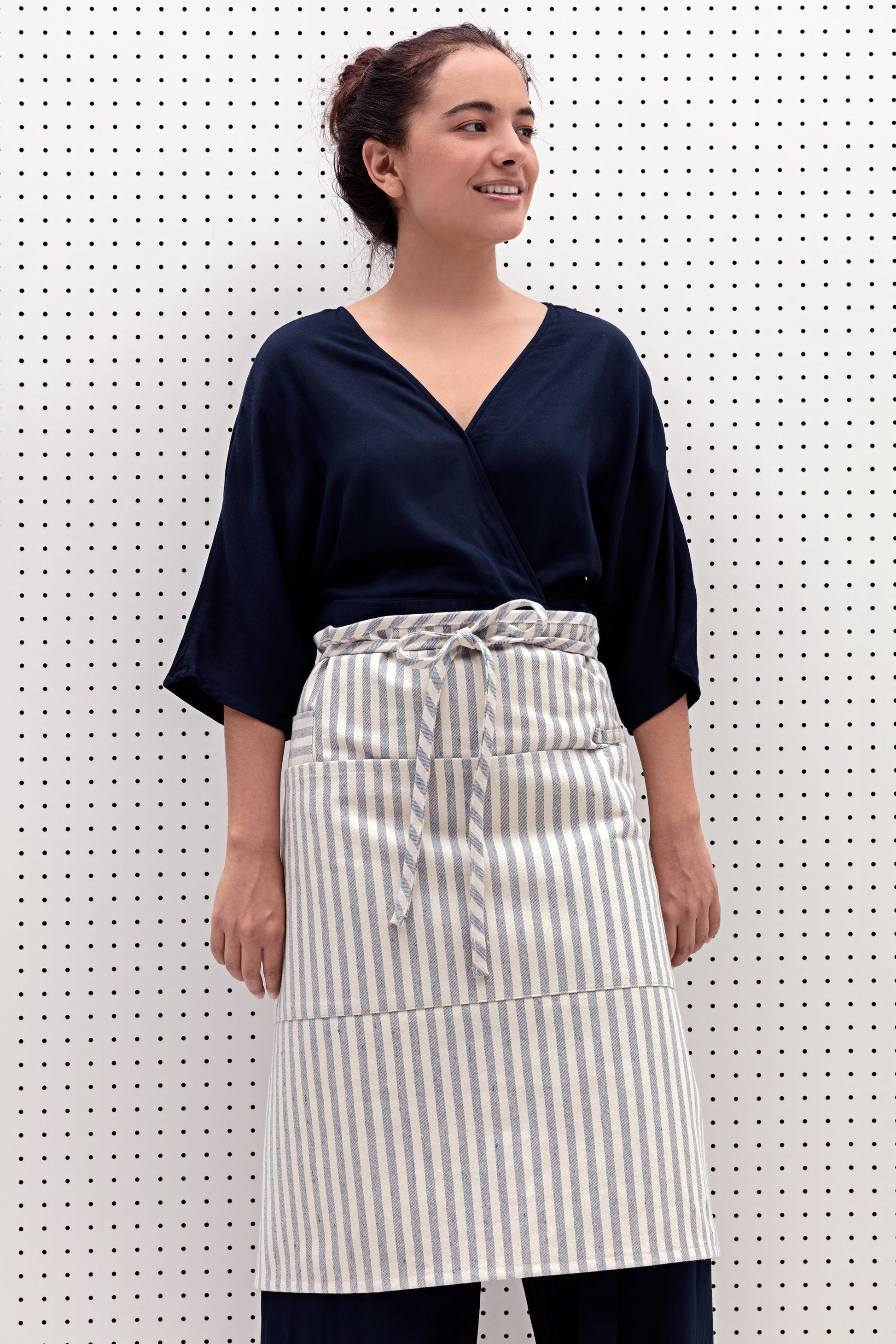 Bistro Apron with Multiple Pockets