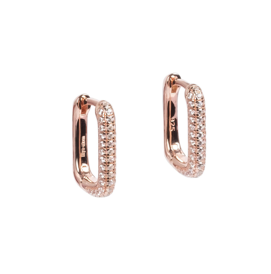 Luxurious Metropolitan Glow Earrings – Choose Your Finish by MyaMoon at www.brixbailey.com