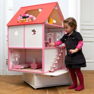 Roosi Villa Dollhouse – Handcrafted, Imaginative Play Toy by ROOSI Traditional Toys at www.brixbailey.com