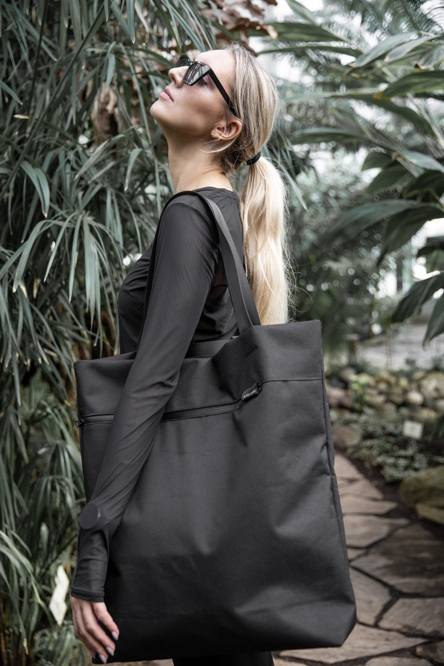 VIK Oversized Tote – Chic, Durable & Water-Resistant Canvas by Nordhale at brixbailey.com