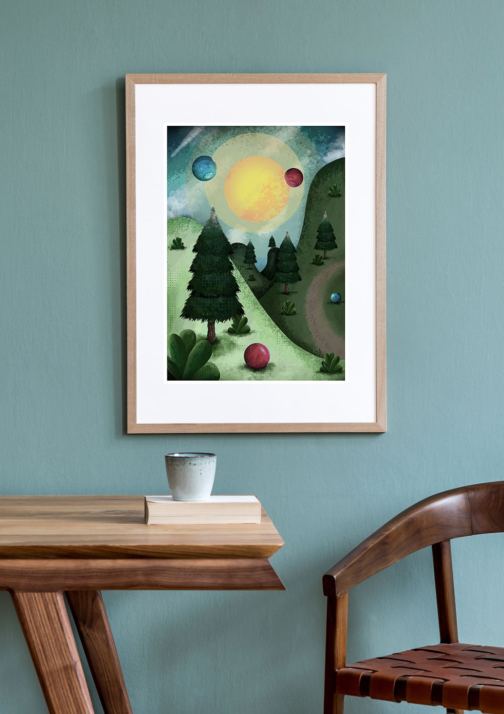 The Hills Have Eyes Illustration Art Print