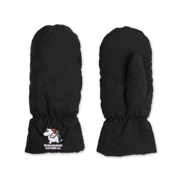 Moomin Nordicbuddies Water-Repellent Black Fleece Gloves by Moomin by NordicBuddies at www.brixbailey.com