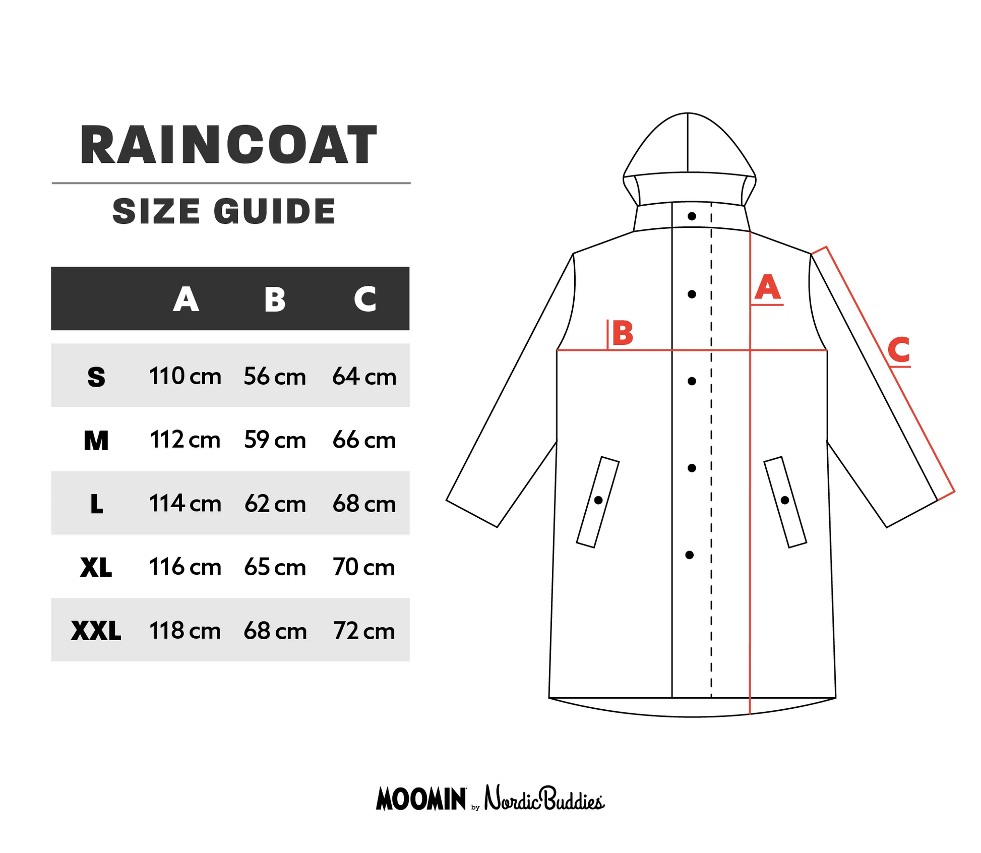 Embrace the Elements with the Official Moomin Unisex Jacket by Nordicbuddies by Moomin by NordicBuddies at www.brixbailey.com