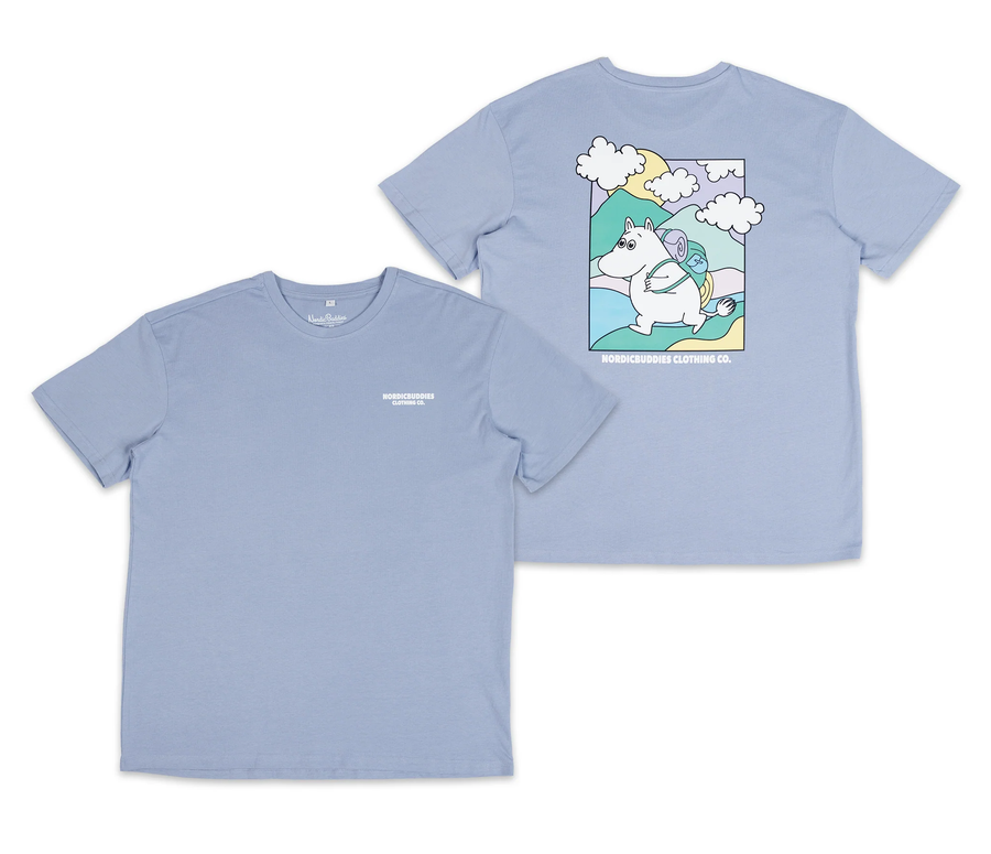 Stylish Unisex Moomin Cotton T-Shirt by Nordicbuddies by Moomin by NordicBuddies at www.brixbailey.com