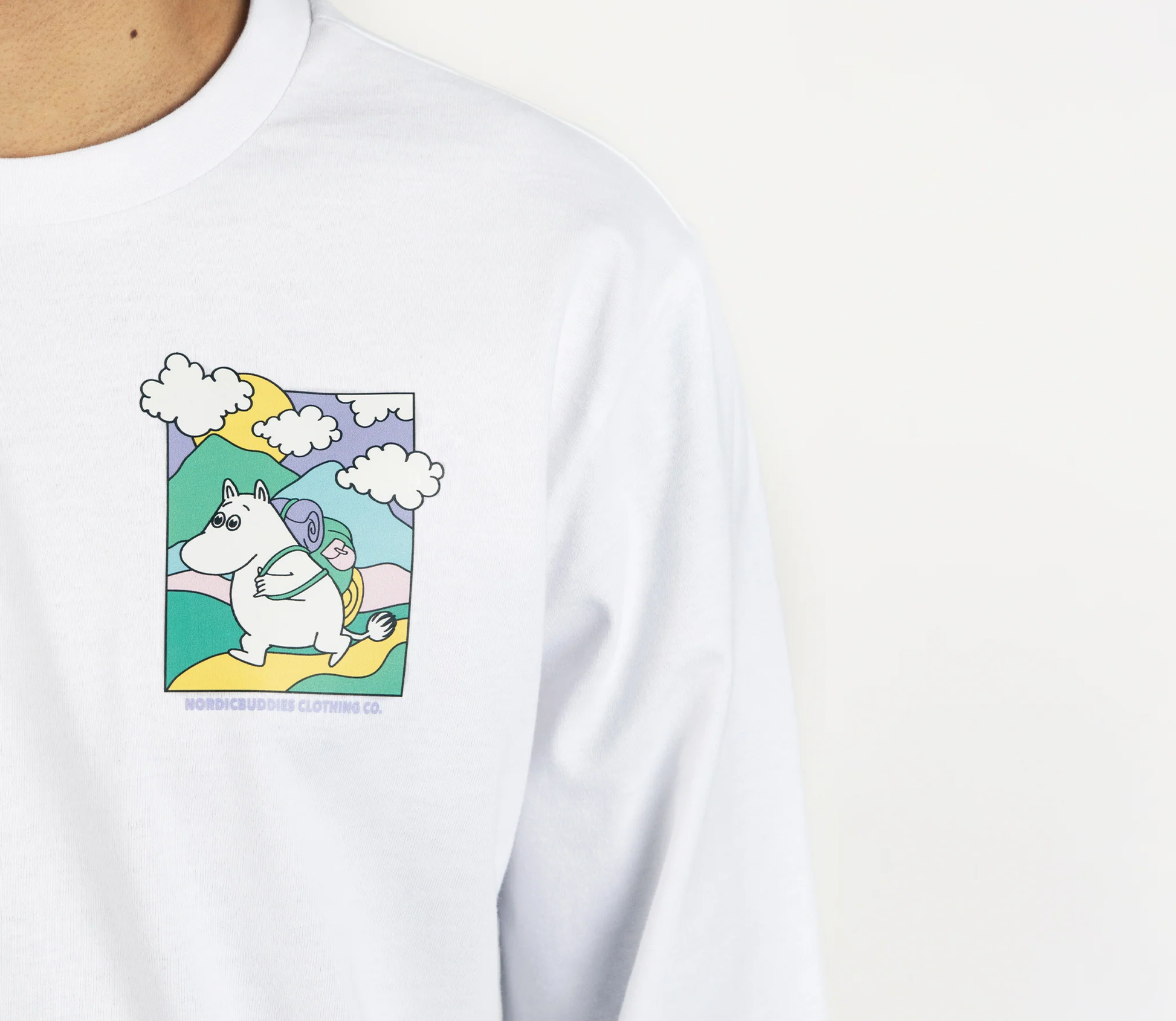 Stylish Moomin Cotton T-Shirt by Nordicbuddies – Unisex Fit by Moomin by NordicBuddies at www.brixbailey.com