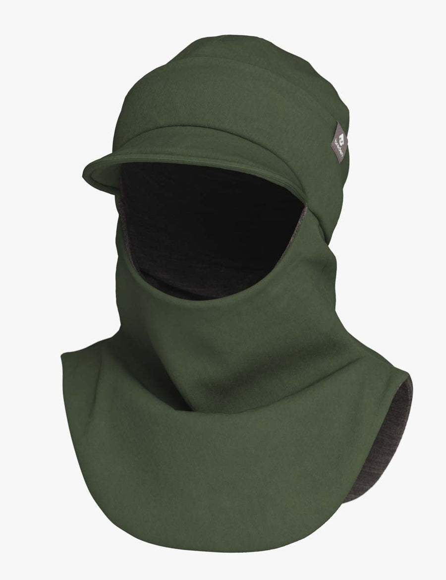 Merino-Lined Peaked Hat-Scarf – 2in1 Weatherproof Accessory by Breden at brixbailey.com