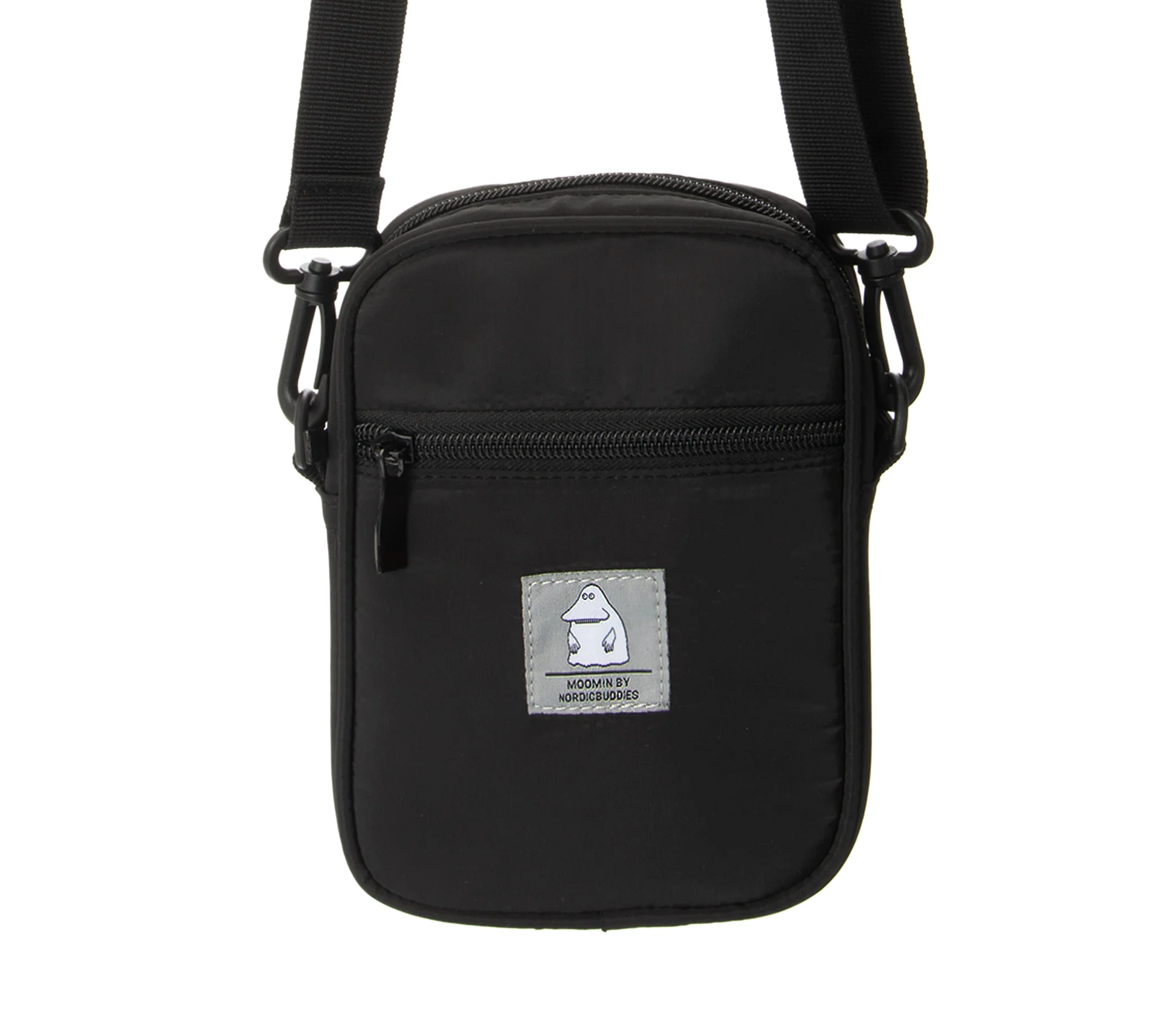 Stylish Moomin Polyester Pouch by Nordicbuddies – Black 14x20cm by Moomin by NordicBuddies at www.brixbailey.com
