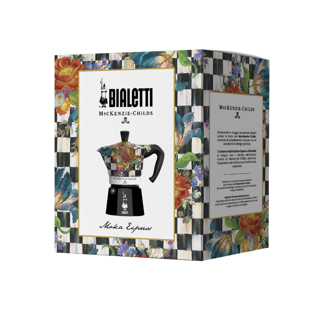 Courtly Check Moka Express Stovetop Coffee Maker