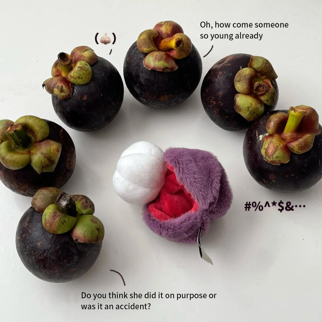 Mangosteen Bag Charm