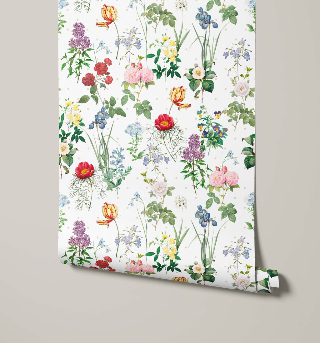 Marie Vintage Floral Print