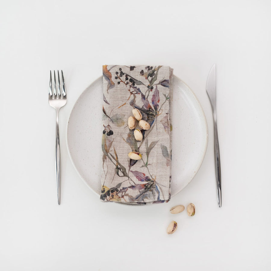 100% Linen Napkins – Elegant, Handmade & Eco-Friendly by Linen Tales at www.brixbailey.com