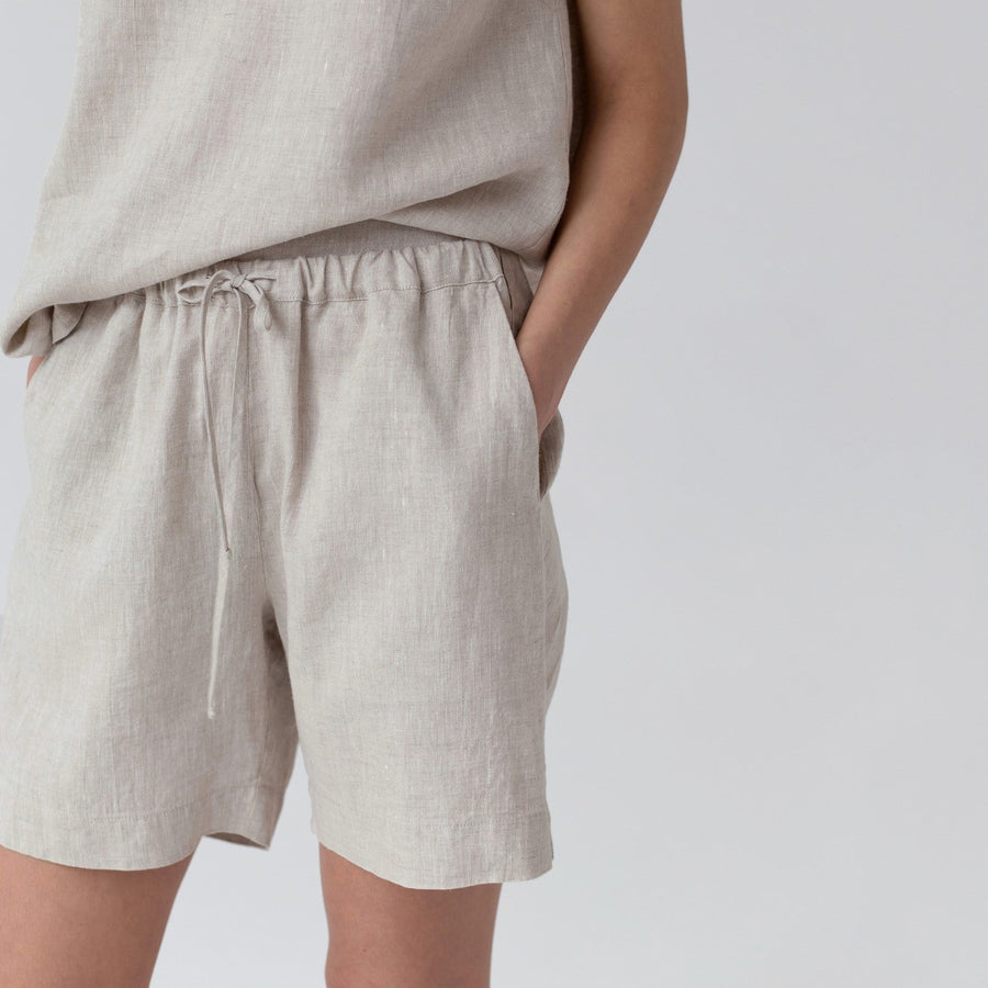 Verbena Linen Pajamas – Soft, Breathable & Handmade by Linen Tales at www.brixbailey.com