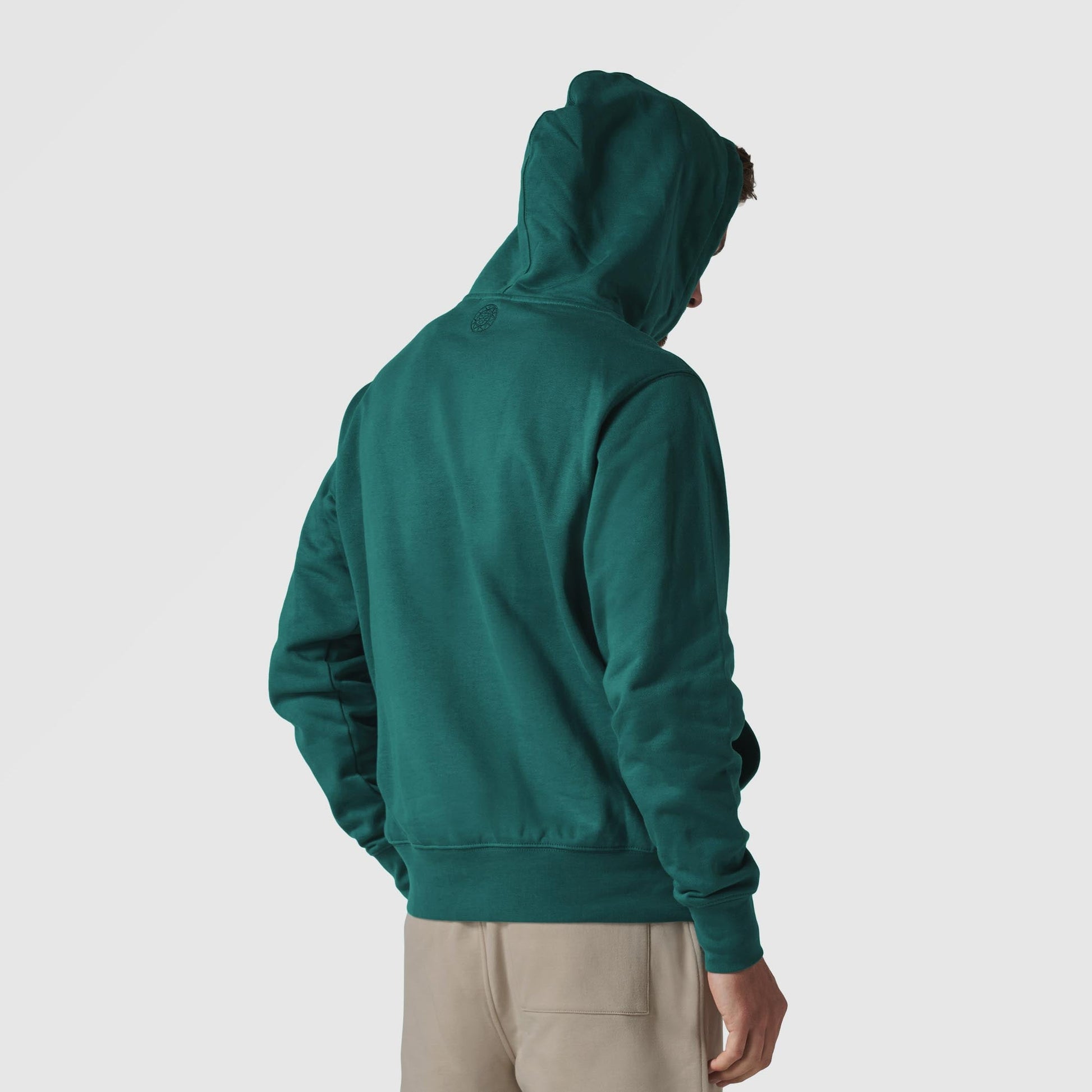 Men's Rough Seas Make Strong Sailors Green Hoodie