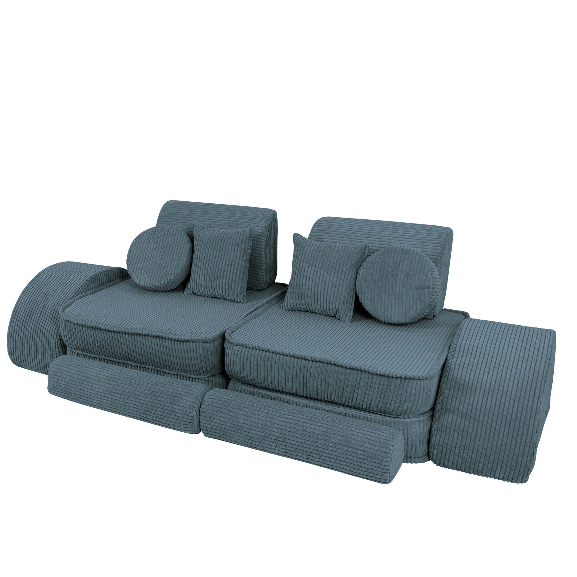 MeowBaby Modular Sofa for Kids – Stylish & Versatile Comfort by MeowBaby at www.brixbailey.com