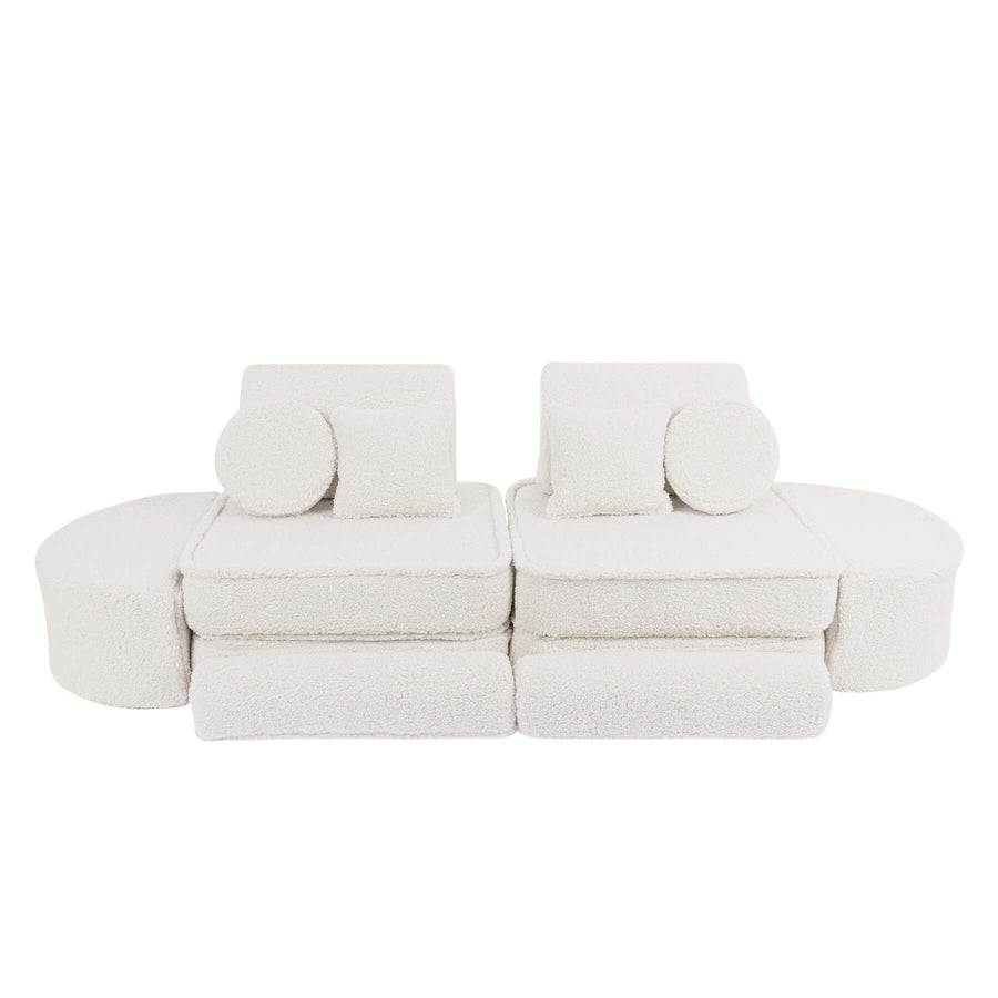 Medium Modular Sofa for Kids - Bearly Cream Plus