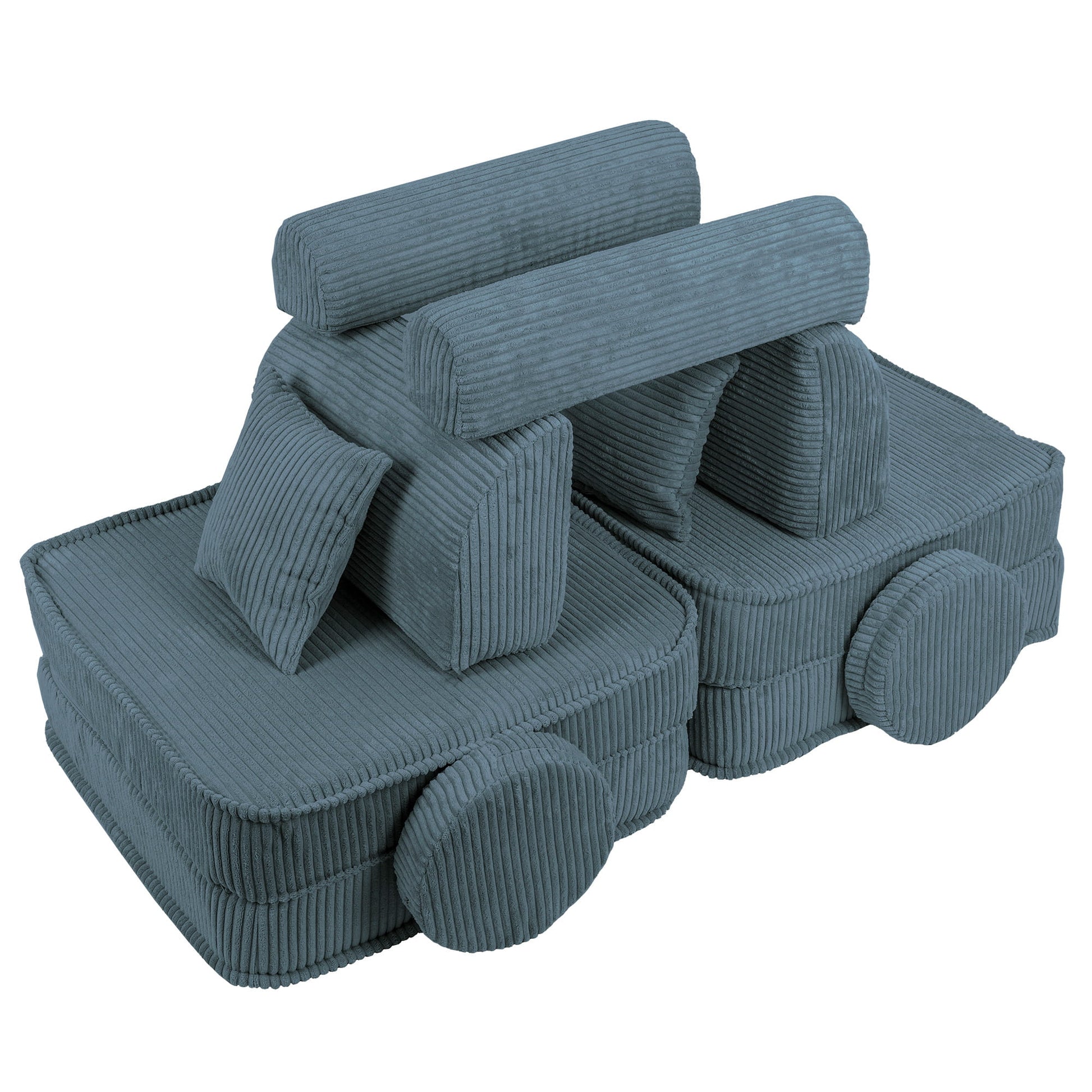 MeowBaby Modular Sofa for Kids - Safe, Stylish & Versatile by MeowBaby at www.brixbailey.com
