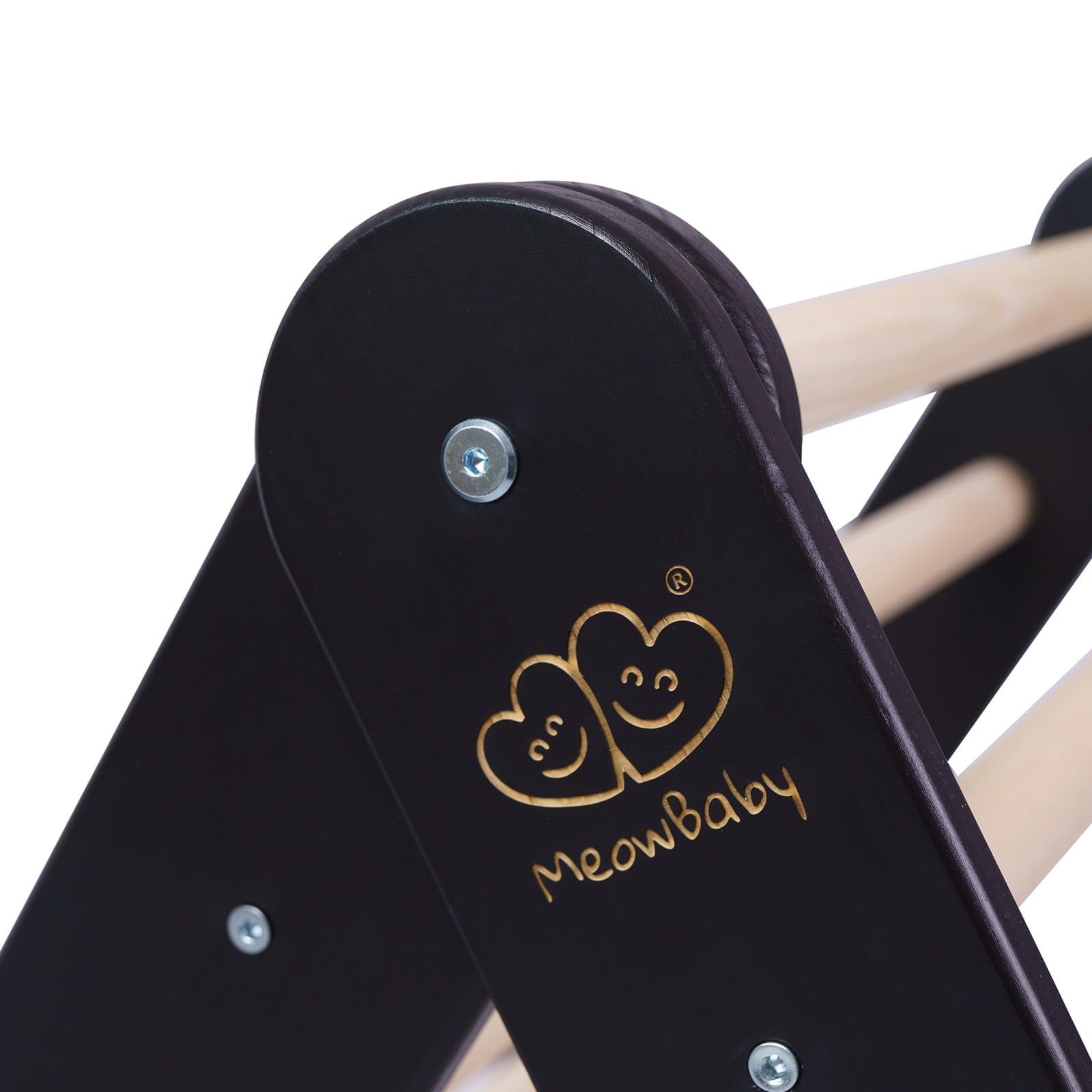 2-in-1 Montessori Ladder & Slide – Indoor & Outdoor Play Set by MeowBaby at www.brixbailey.com