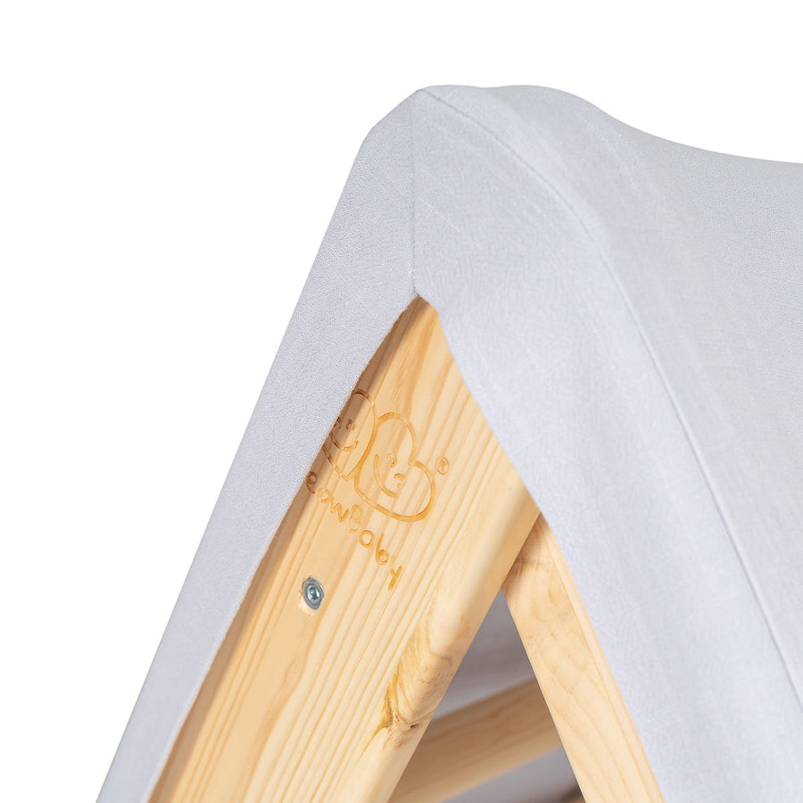 Children's Playhouse with Ladder & Tent – Ideal for Active Fun by MeowBaby at www.brixbailey.com