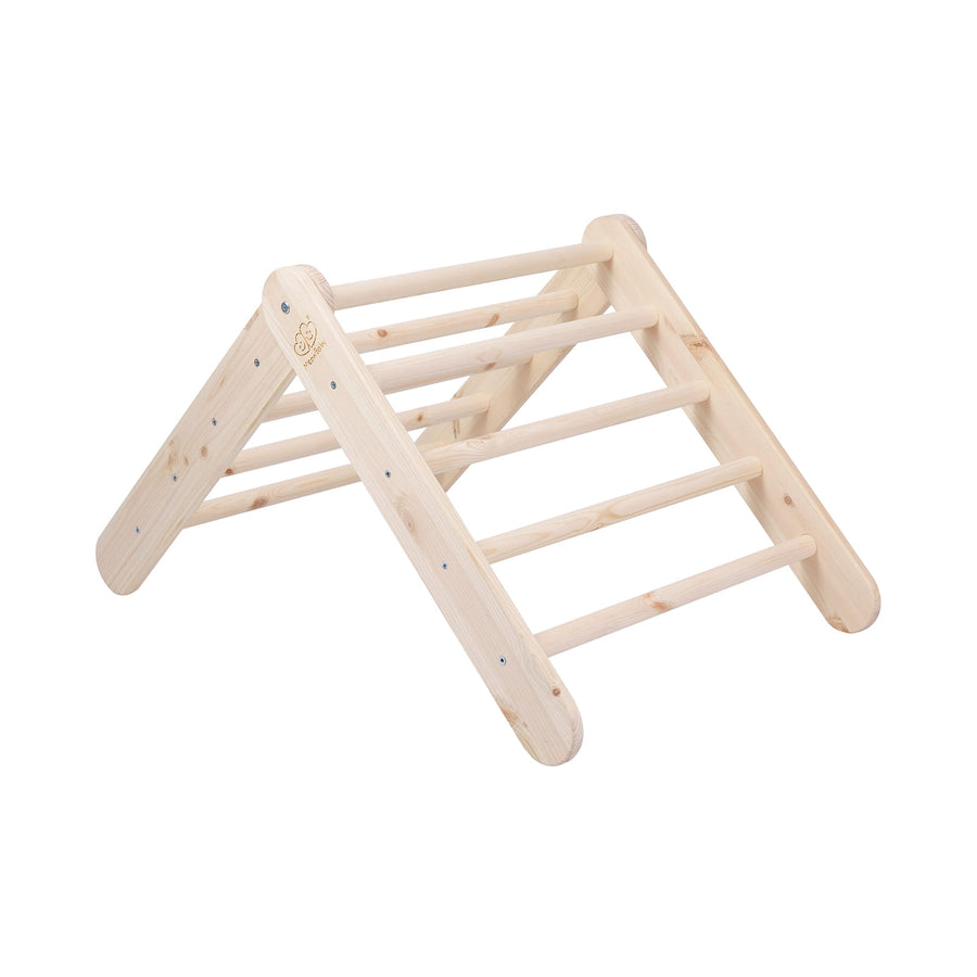 Montessori Triangular Ladder – Wooden Gym for Creative Play by MeowBaby at www.brixbailey.com