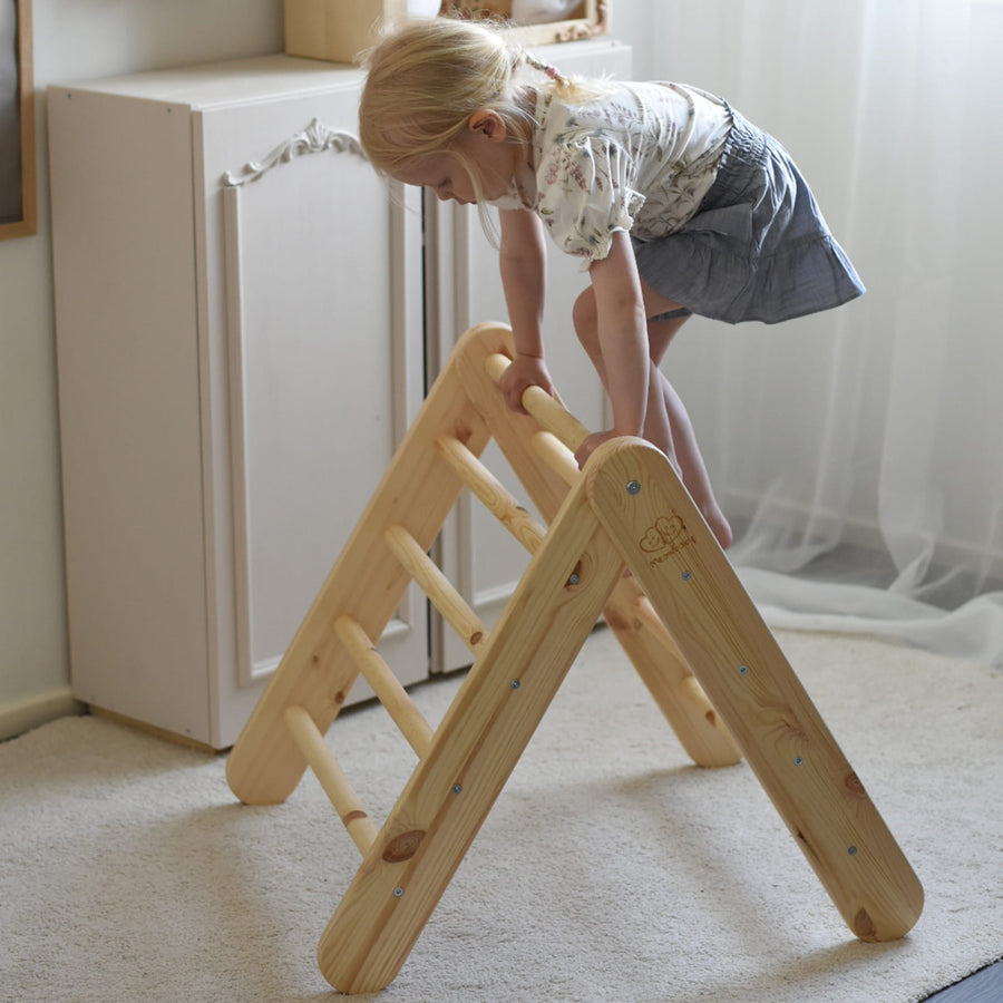 Children's Playhouse with Ladder & Tent – Perfect for Active Fun by MeowBaby at www.brixbailey.com